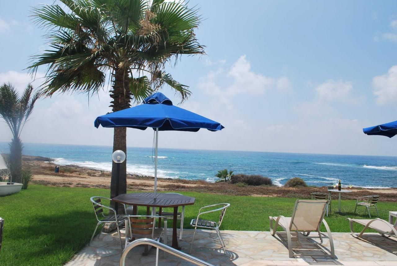 Sea Front Villa, Heated Private Pool, Amazing Location Paphos 323 Kissonerga Dış mekan fotoğraf