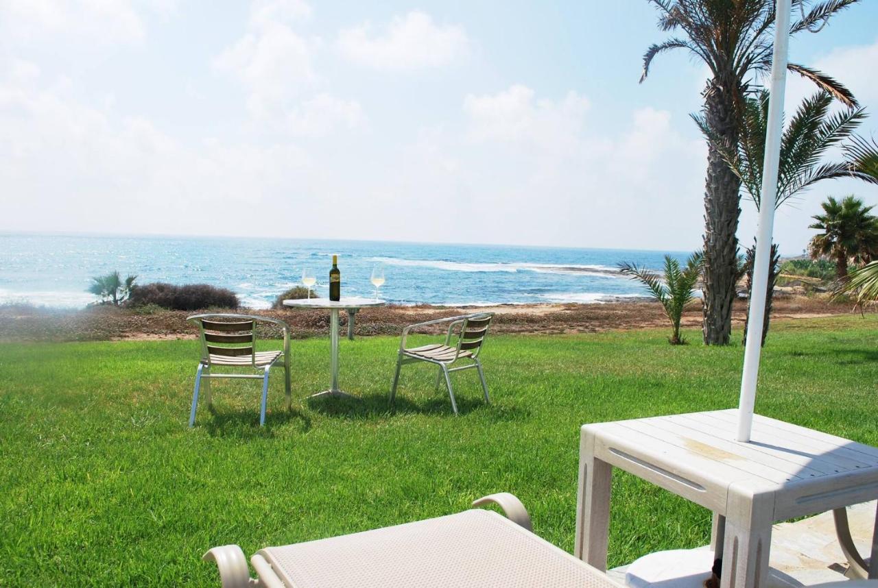 Sea Front Villa, Heated Private Pool, Amazing Location Paphos 323 Kissonerga Dış mekan fotoğraf