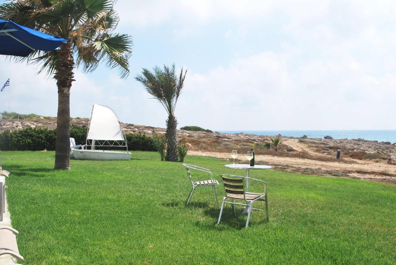 Sea Front Villa, Heated Private Pool, Amazing Location Paphos 323 Kissonerga Dış mekan fotoğraf