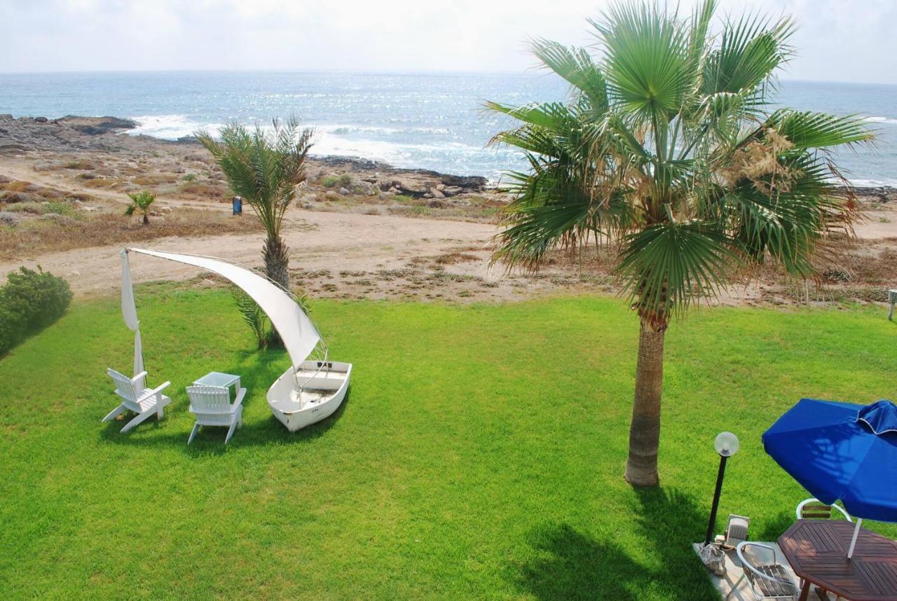 Sea Front Villa, Heated Private Pool, Amazing Location Paphos 323 Kissonerga Dış mekan fotoğraf